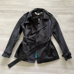 Superdry Women's Belted Trench Coat with removable hood  Size: S